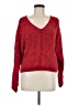 Pink Rose 100% Polyester Red Pullover Sweater Size M - photo 1