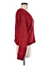 Pink Rose 100% Polyester Red Pullover Sweater Size M - photo 4
