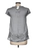Bizz Princess Gray Short Sleeve Blouse Size M - photo 2