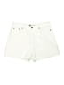 Faded Glory Solid Ivory Shorts Size 4 - photo 1