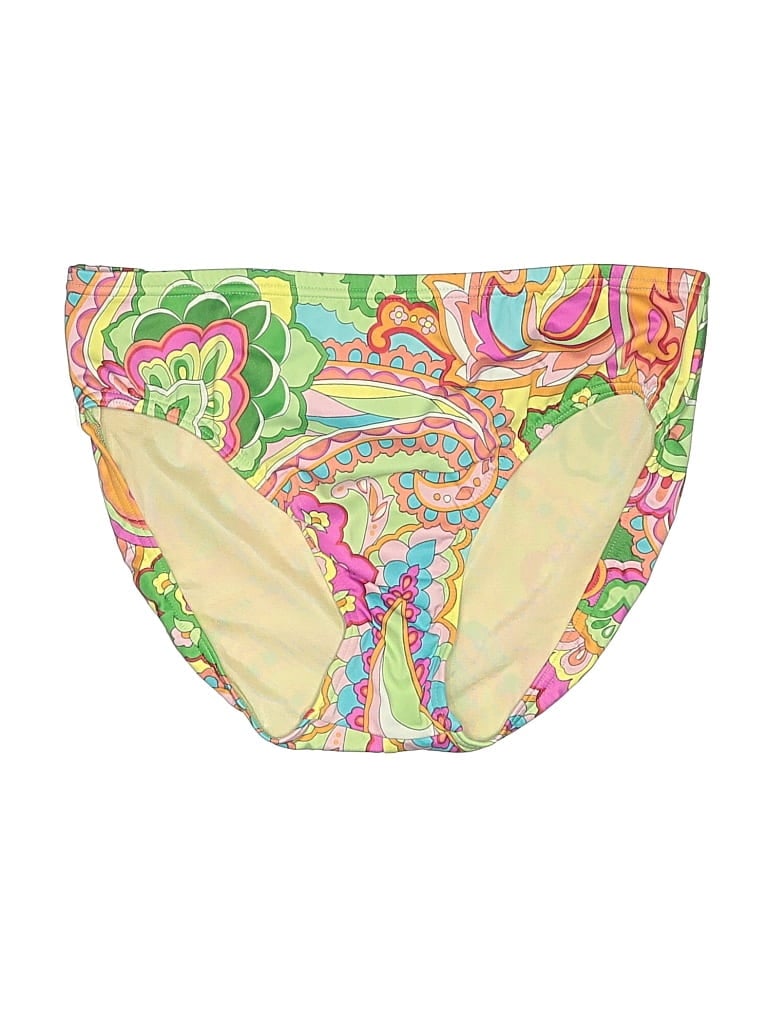 Pre-owned Lands' End Swimsuit Bottoms In Yellow
