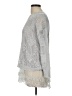 Simply Couture Silver Long Sleeve Top Size L - photo 5