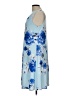 Nine West Floral Blue Casual Dress Size 10 - photo 5