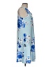 Nine West Floral Blue Casual Dress Size 10 - photo 4