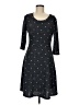 Le Lis Polka Dots Black Casual Dress Size M - photo 1