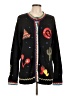 Quacker Factory Graphic Black Cardigan Size L - photo 1