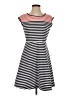 Draper James Stripes Black Casual Dress Size S - photo 1