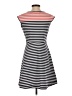 Draper James Stripes Black Casual Dress Size S - photo 2