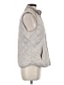 Old Navy 100% Polyester Silver Vest Size M - photo 4