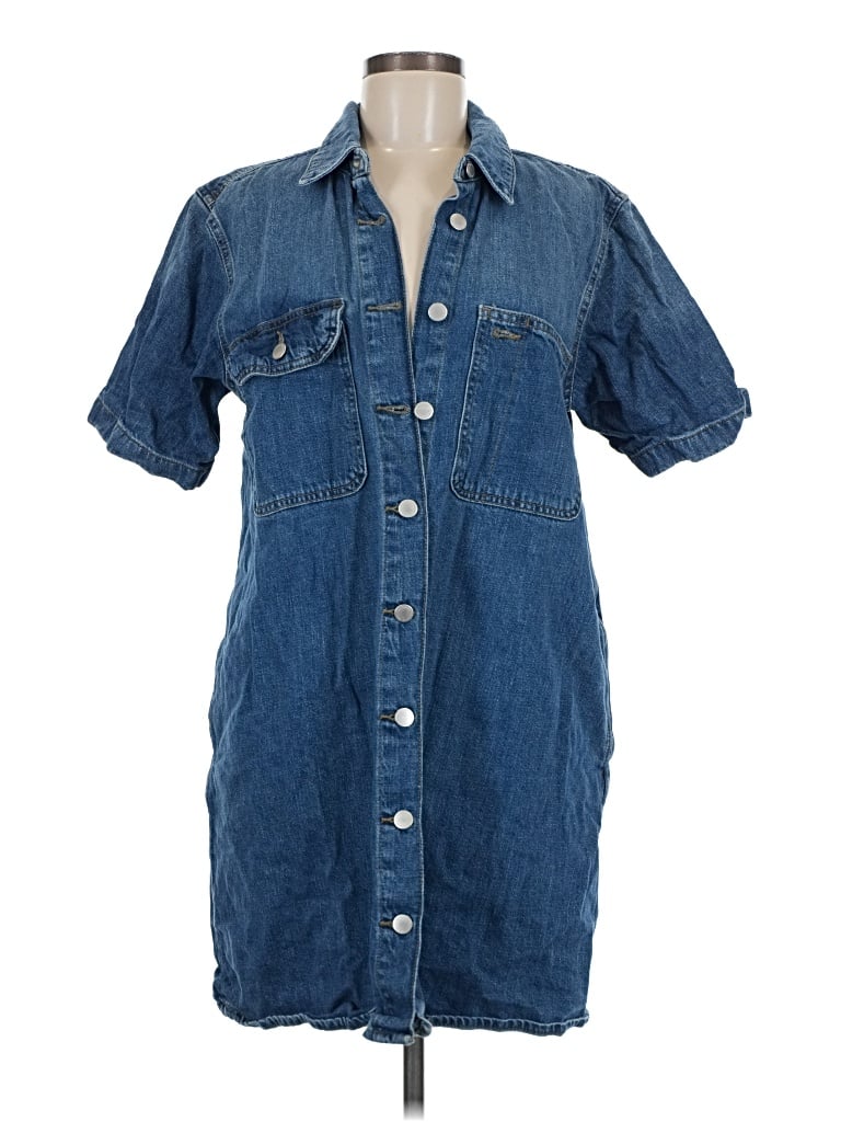 Pre-owned Universal Thread Casual Dress In Blue