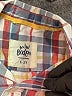 Mini Boden 100% Cotton Plaid Blue Long Sleeve Button-Down Shirt Size 2 - 3 - photo 3