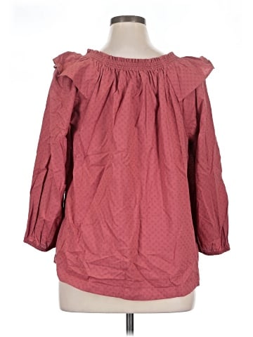 Sonoma Goods for Life 3/4 Sleeve Blouse (view 2)