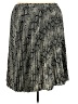 Halogen 100% Polyester Paisley Gray Casual Skirt Size 3X - photo 2