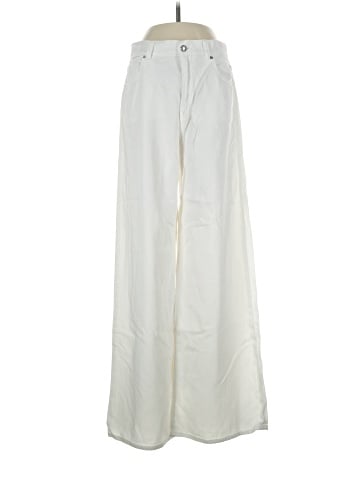 Madewell Superwide-Leg Jeans in Tile White: Airy Denim Edition (view 1)