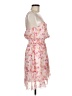 Emerald Sundae 100% Polyester Floral Pink Cocktail Dress Size M (estimated) - photo 4