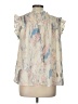 Hayden 100% Polyester Ivory Sleeveless Blouse Size L - photo 2