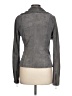 Vince. 100% Leather Gray Leather Jacket Size L - photo 2