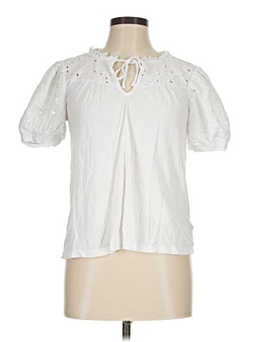 Chelsea & Theodore Short Sleeve Blouse (view 1)