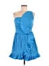 AMUR 100% Polyester Blue Cocktail Dress Size 8 - photo 1