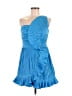 AMUR 100% Polyester Blue Cocktail Dress Size 6 - photo 1