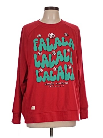Simply Southern Pullover Sweater (view 1)