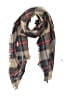 Shiraleah 100% Acrylic Plaid Brown Scarf One size - photo 1
