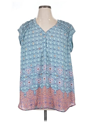 Daniel Rainn Short Sleeve Blouse (view 1)