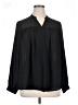 Decree Black Long Sleeve Blouse Size XL - photo 1