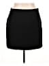 LOFT Versa 100% Polyester Solid Black Casual Skirt Size 14 Petite - photo 1