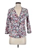 Rafaella 100% Cotton Floral White Blazer Size M - photo 1