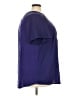 Apt. 9 100% Polyester Blue Short Sleeve Blouse Size 3X - photo 4