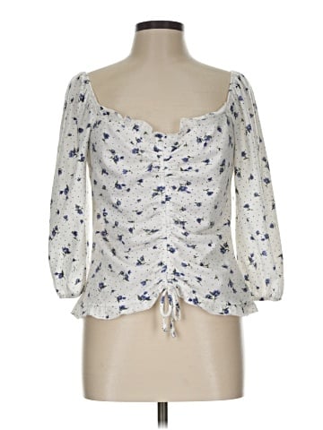 By & By 3/4 Sleeve Blouse (view 1)