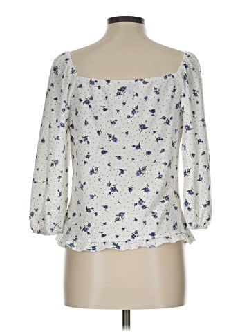 By & By 3/4 Sleeve Blouse (view 2)