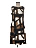 Venus Graphic Brown Cocktail Dress Size 6 - photo 1