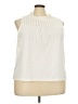 J.Crew Factory Store Ivory Sleeveless Blouse Size 3X - photo 1
