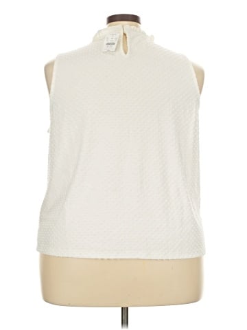 J.Crew Factory Store Sleeveless Blouse (view 2)