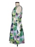Gabby Skye Tropical Green Cocktail Dress Size 8 - photo 5