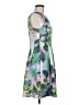 Gabby Skye Tropical Green Cocktail Dress Size 8 - photo 4