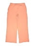 Lands' End Solid Orange Casual Pants Size 10 - 12 - photo 2