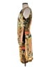 Perceptions Graphic Brown Casual Dress Size 8 - photo 5
