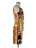 Perceptions Graphic Brown Casual Dress Size 8 - photo 4