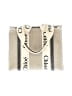 Chloé 100% Linen Ivory Tote One size - photo 1