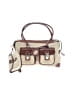 Dooney & Bourke Print Brown Ivory Satchel One size - photo 1
