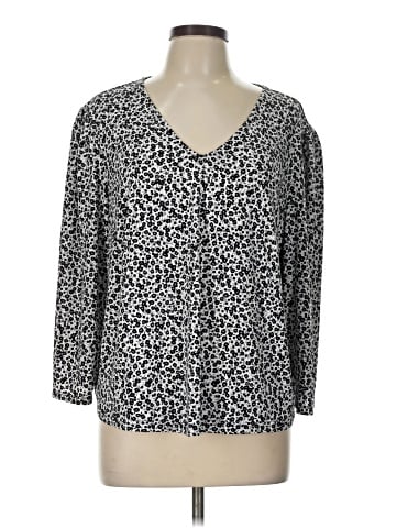 Adrianna Papell 3/4 Sleeve Blouse (view 1)