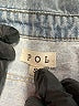 Pol 100% Cotton Blue Denim Jacket Size S - photo 6