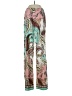 Melissa Paige Paisley Teal Casual Pants Size S - photo 1