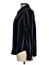 Sanctuary 100% Rayon Stripes Black Long Sleeve Button-Down Shirt Size L - photo 5