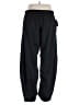 Fashion Solid Black Active Pants Size XL - photo 2