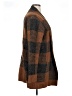 Evolution by Cyrus Plaid Brown Cardigan Size XL - photo 4