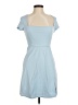 Assorted Brands Solid Blue Casual Dress Size M - photo 1